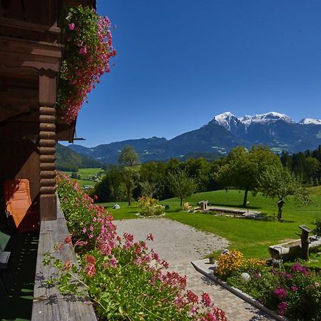 Alpenhotel Hundsreitlehen Bischofswiesen Eksteriør billede